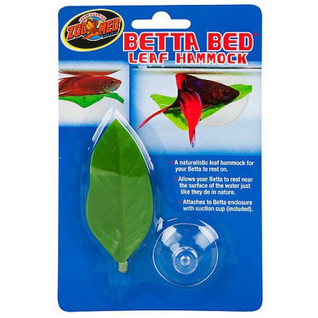 Betta Bed - Leaf Hammock ZOOMED Plantes artificielles