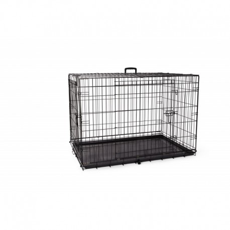 BUDZ CHIEN CAGE DELUXE 2 PORTES AVEC SEPARATEUR 107X71X76CM BUDZ Cages