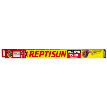 ReptiSun 10.0 T5HO UVB Lamp 24W22 ZOOMED Solutions d'éclairage