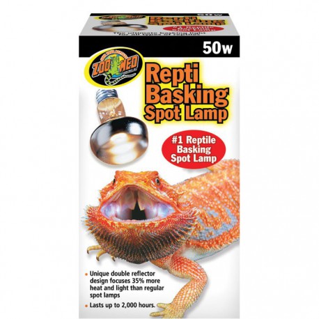 Repti Basking Spot Lamp50W ZOOMED Solutions d'éclairage