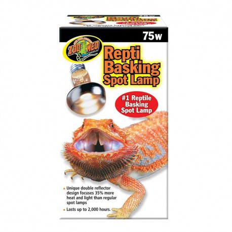 Repti Basking Spot Lamp75W ZOOMED Lighting solutions