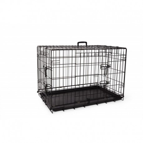 BUDZ CHIEN CAGE DELUXE 2 PORTES AVEC SEPARATEUR 76X48X53 CM BUDZ Cages