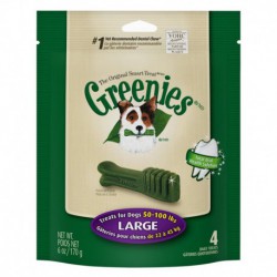 Greenies Mini Treat-Pak Large 6oz (4 un) GREENIES Friandises