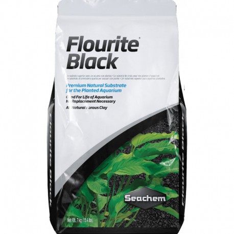 Flourite BlackGravel7 kg / 15.4 lbs SEACHEM Aquarium gravel