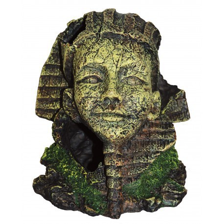 PROMO - FÃ©vrier - AQUA-FIT Polyresin Egyptian Face 7x7x8in AQUA-FIT Decorations aquarium