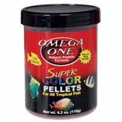 OS Super Colour Pel Sinking 4.2oz OMEGA ONE Food