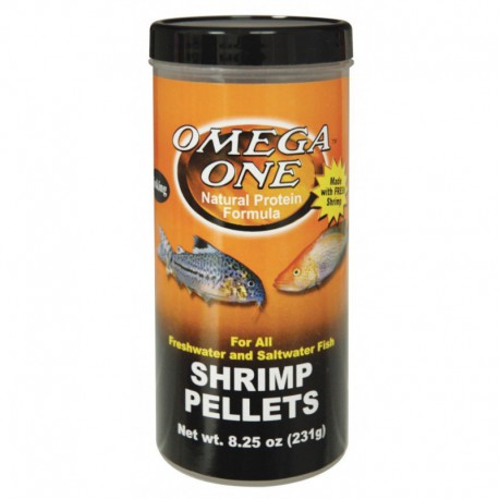 OS Shrimp Pellets 8.25oz OMEGA ONE Nourritures