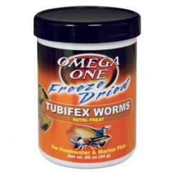 OS FD Tubifex Worms 0.85oz OMEGA ONE Nourritures