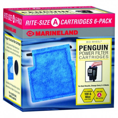Rite Size A Cartridge 6 pack MARINELAND Filtering media