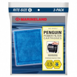Rite Size C Cartridge 3 pack MARINELAND Masses filtrantes