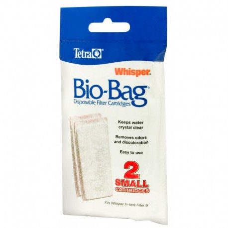 WHISPER Bio-Bag 3i 2pk TETRA Masses filtrantes