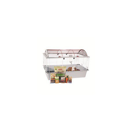 Cage equipee de luxe LWp/cochon d inde LIVING WORLD Cages equipees