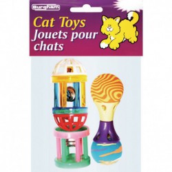 BURGHAM Cat Value Toy Pack /3 assorted toys per pack BURGHAM Jouets