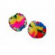 BURGHAM Jumbo Crinkle Ball 3.5in with catnip Display BURGHAM Jouets