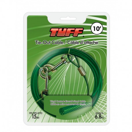 TUFF 10 Cable - Tiny - up to 15lbs TUFF Laisses et colliers