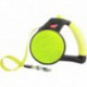 **DISC**WIGZI Reflective Gel Leash - Retractable Yellow - Sm  Laisses Et Colliers