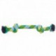 FLOSSYCHEWS Braidys 2 knot Bone - Med 12 MAMMOTH Jouets