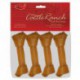 Burg Pkg Porkhide Bone 4 pk 4 in BURGHAM Os fumés