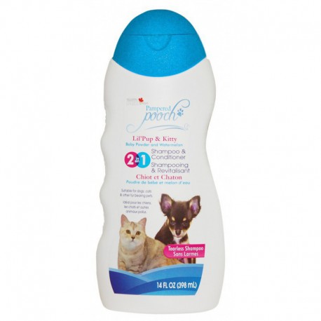 Tropicazoo Pampered Pooch Puppy Kitten Shampoo 400ml Tropicazoo