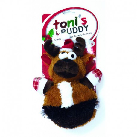 TB Hldy Sm Plsh Snta Dog Toy-Rndeer17x23cm  Jouets