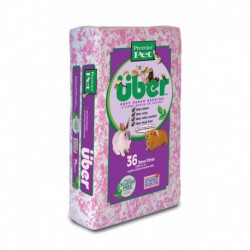 Über white/pink 36L Expanded AMERICAN WOOD FIBERS Litter