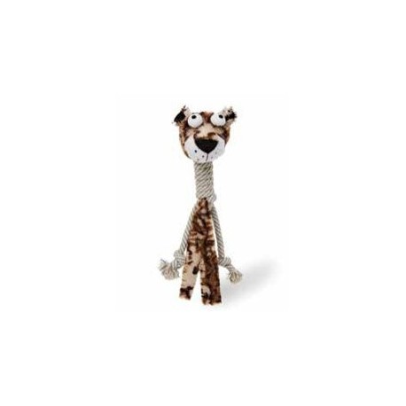 BUDZ CHIEN JOUET CORDE ET PELUCHE JAGUAR LONG COU 15 BUDZ Jouets