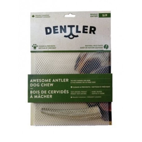 DENTLER BOIS CERVIDES ENTIERS NATURELS PETIT (CS 20) DENTLER Smoked Bones