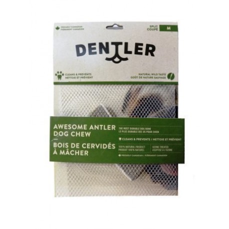 DENTLER BOIS CERVIDES SPLIT NATURELS MOYEN (CS 20) DENTLER Smoked Bones