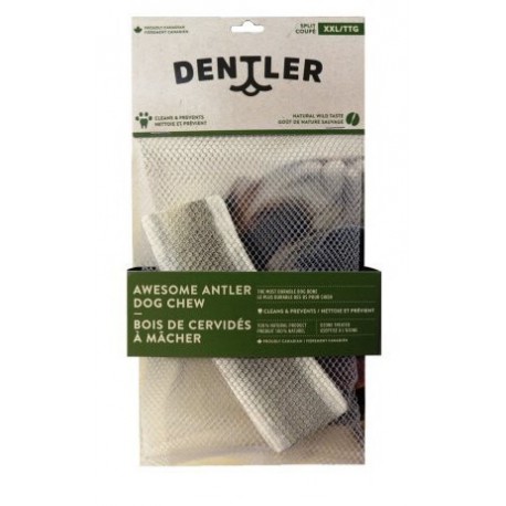 DENTLER BOIS CERVIDES SPLIT NATURELS TTG/XXL (CS 8) DENTLER Smoked Bones