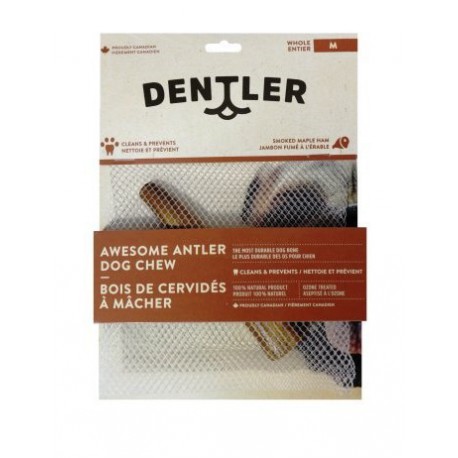 DENTLER BOIS CERVIDES ENTIERS JAMBON ERABLE MOYEN (CS20) DENTLER Smoked Bones