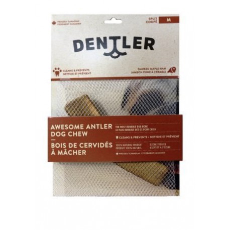 DENTLER BOIS CERVIDES SPLIT JAMBON ERABLE MOYEN (CS 20) DENTLER Smoked Bones