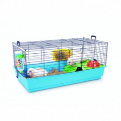 Promo - Avril - Savic cage nero 3 cochon d'inde/lapin SAVIC Cages equipees