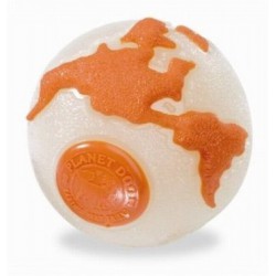 PLANET DOG CHIEN ORBEE BALLE PLANETE GLOW/ORANGE G PLANET DOG Jouets