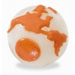 PLANET DOG CHIEN ORBEE BALLE PLANETE GLOW/ORANGE PLANET DOG Toys