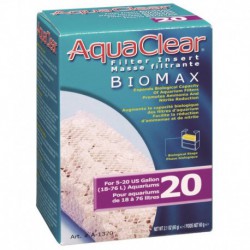 Biomax Pour AquaClear 20, 60 G-V AQUACLEAR Masses filtrantes