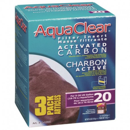 AquaClear Cart.D/Char.Active Mini-V AQUACLEAR Filtering media