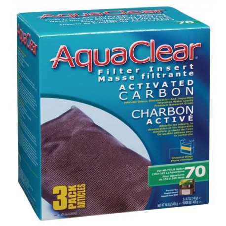 AquaClear 70 Cart.D/Char.Active-V AQUACLEAR Filtering media