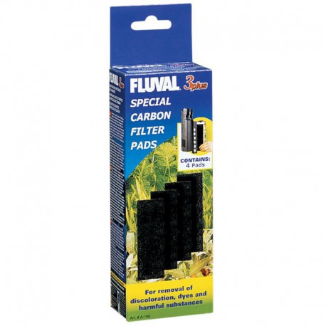 Fluval 3 Plus Cartouche Charb.-V FLUVAL Filtering media