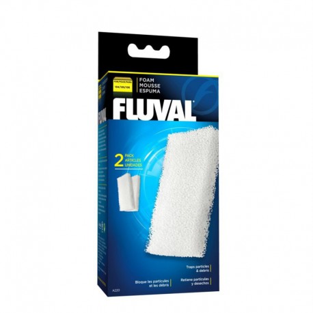 Fluv.Bloc D/Mousse P/Filt.106/7-V FLUVAL Filtering media