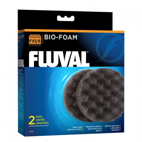 Masse filtr. Bio-Foam p. filtres FX5/FX6 FLUVAL Masses filtrantes