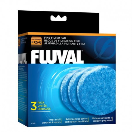 Bloc filtration moyen FX5 Fluval, 3-V FLUVAL Masses filtrantes