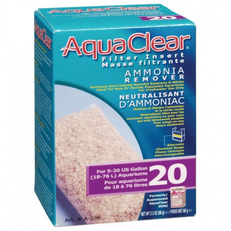 Neutralisant/ammoniaque p.AquaClr Mini-V AQUACLEAR Masses filtrantes