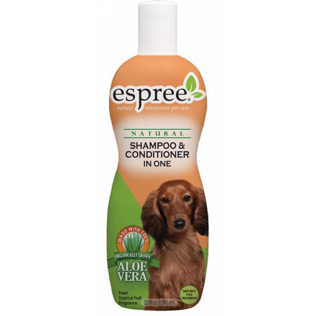 ESPREE CHIEN SHAMPOING/CONDITIONNEUR 2 EN 1 12OZ ESPREE Accessoires Toilettage