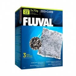 Zeo-Carb Fluval C2, 3 x 70 g (2,47 oz)-V FLUVAL Masses Filtrantes