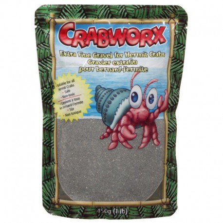 Gravier ex-fin Crabworx p Bernard-erm. CRABWORX Aquarium gravel