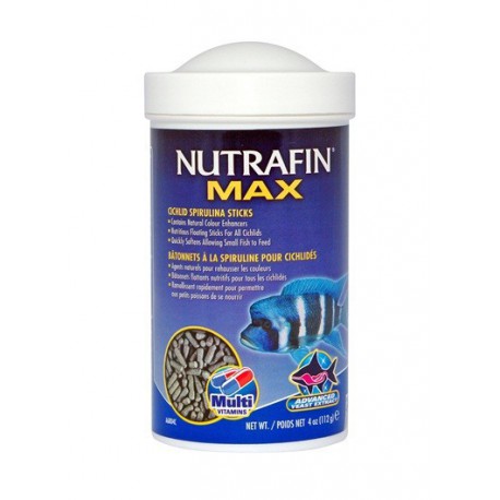 Bâton. NFM spiruline p. cichlidés,112g-V NUTRAFIN Nourritures