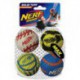 Balles sport ultrés. NDog, M, pq.4(3372) NERF Jouets