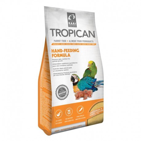 Aliment Hand-Feeding Tropican, 400 g TROPICAN Food