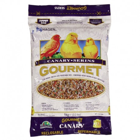 Gourmet Melange P/Serins 1Kg-V HAGEN Nourritures