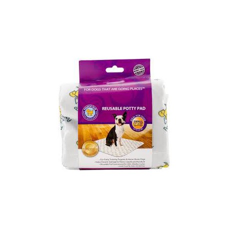 POOCH PAD MEDIUM BLANC 20 x 27 (2/UN) POOCH PAD Produits Entretien